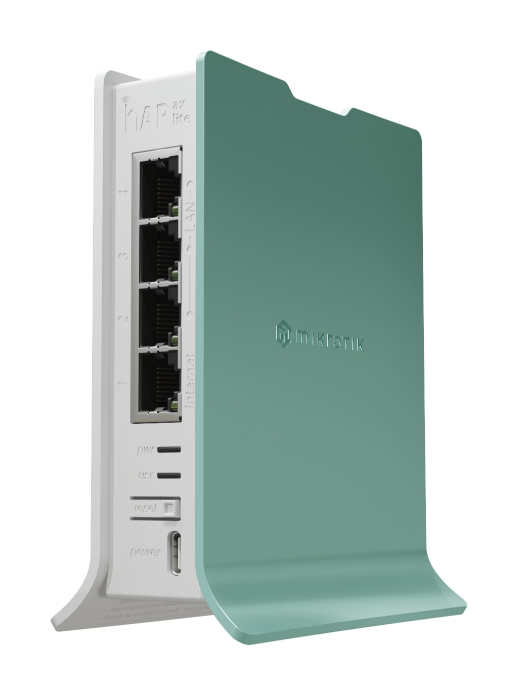 -MikroTik hAP ax lite - L41G-2axD 2.4GHz WiFi6 AP Firewall Router