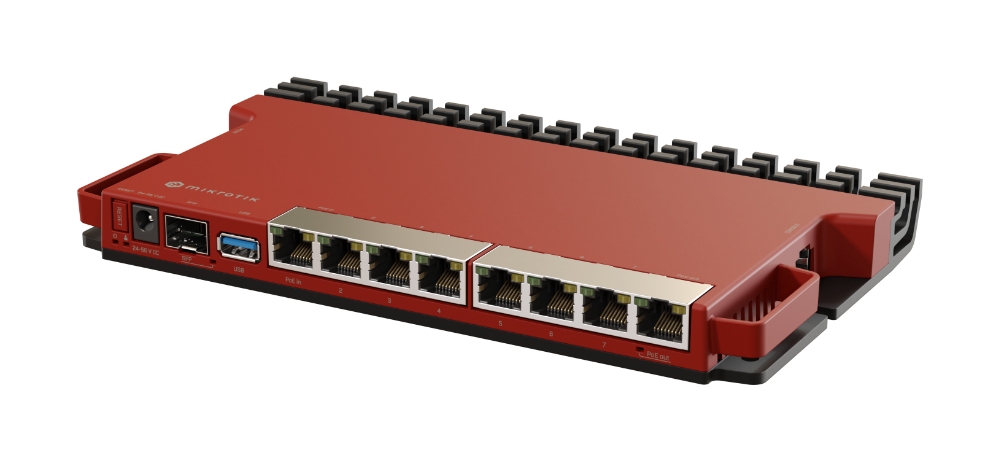 -MikroTik L009UiGS-RM 8 Port 2.5G SFP Firewall Router