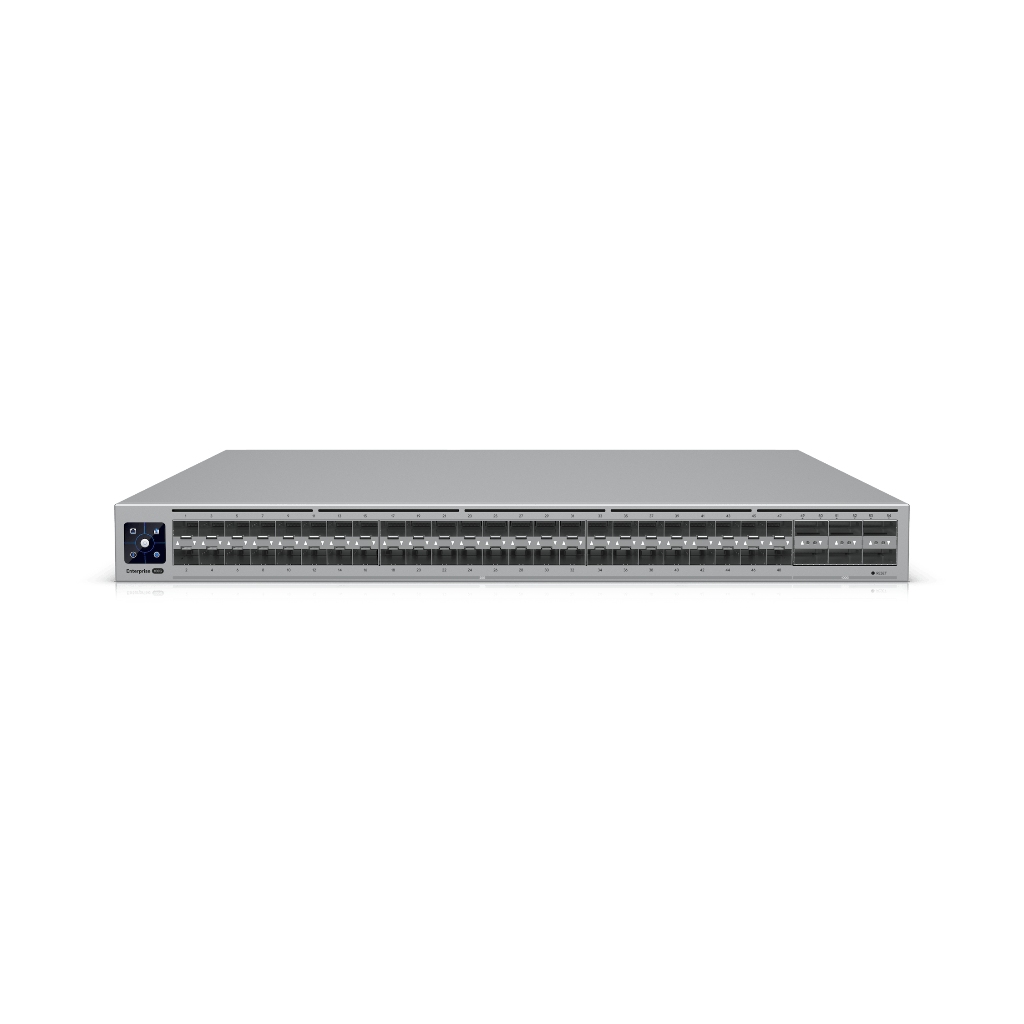 ECS-Aggregation-UBNT UniFi Enterprise Campus Aggregation Switch (ECS-Aggregation) – 48 Port 25G SFP28, 6 Port 100G QSFP28 ve MC-LAG Destekli 1.8 Tbps Layer 3 Aggregation Switch ECS-Aggregation-UBNT UniFi Enterprise Campus Aggregation Switch (ECS-Aggregation) – 48 Port 25G SFP28, 6 Port 100G QSFP28 ve MC-LAG Destekli 1.8 Tbps Layer 3 Aggregation Switch