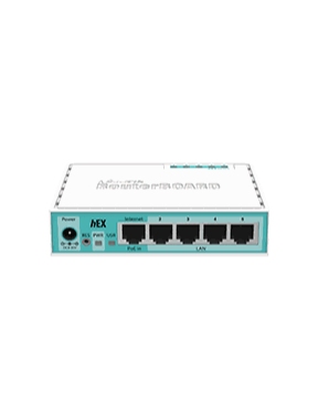 -MikroTik RB750Gr3 - MikroTik hEX 5 Port Gigabit Firewall Router