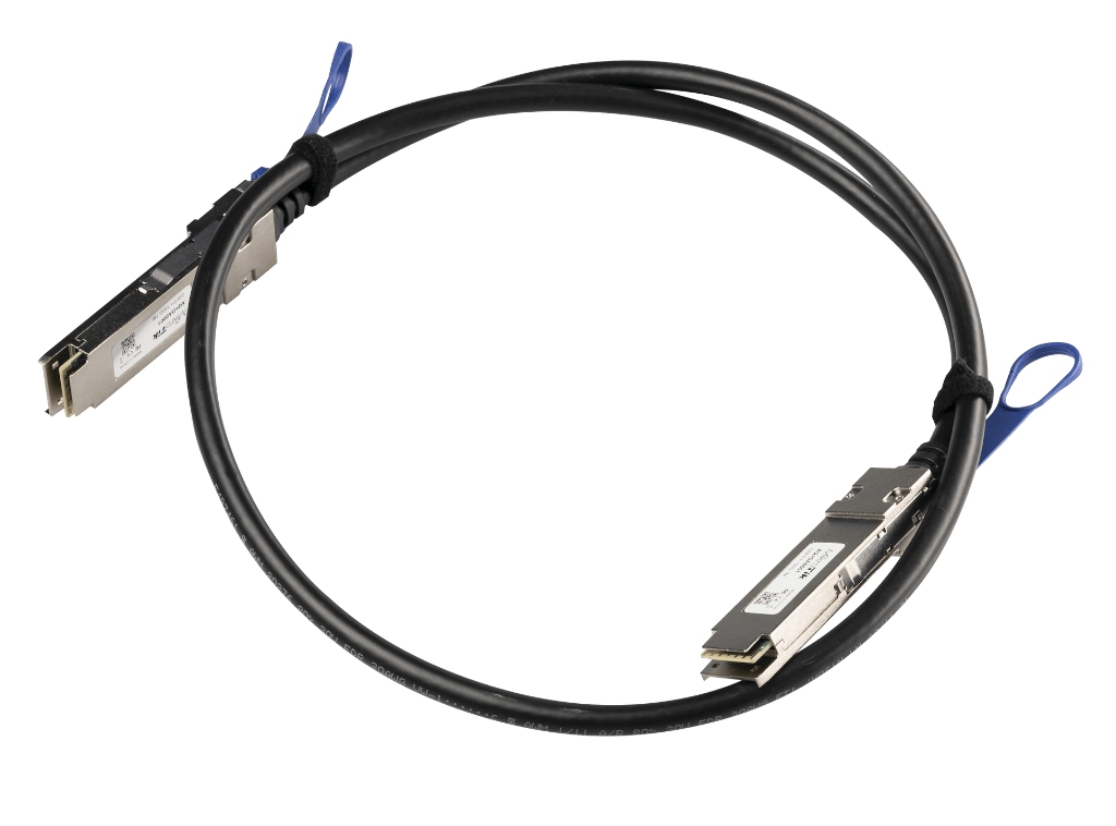 -Mikrotik XQ+DA0001 QSFP28 Fiber DAC Kablo - 1m, 40/100 Gbps Hız Desteği