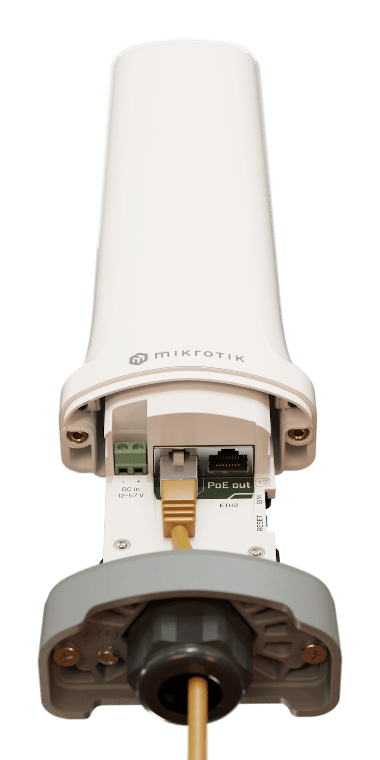 Mikrotik CME22-2n-BG77 Mikrotik CME22-2n-BG77 CAT-M (LTE-M) Dar Bant Modem, IP66, 2× Ethernet, PoE-in/PoE-out, 2.4 GHz Yönetim Wi-Fi ürün görseli 2 - wifidepo