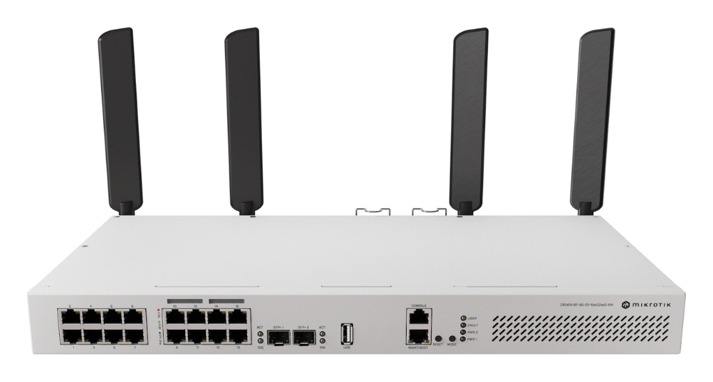 Mikrotik CRS418-8P-8G-2S+ Mikrotik CRS418-8P-8G-2S+ Switch - Wi-Fi 6, 16× GbE, 8× PoE-out, 2× 10G SFP+ ürün görseli 2 - wifidepo