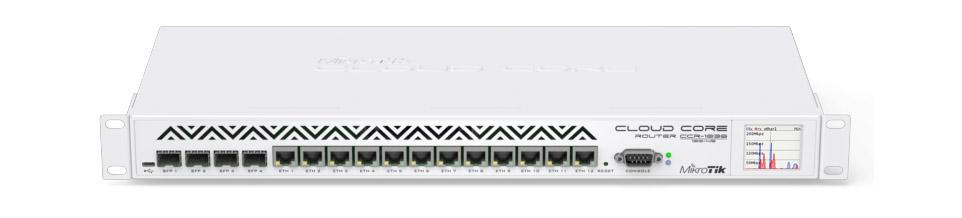 -MikroTik RB CCR1036-12G-4S-EM Router
