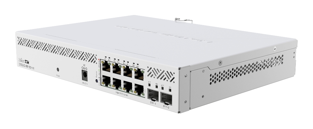 CSS610-8P-2S+IN-MikroTik CSS610-8P-2S+IN 8 Port Gigabit PoE Switch