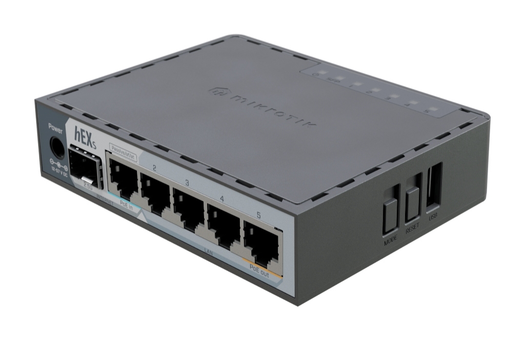 -MikroTik hEX S (2025) 2.5 SFP Firewall Router