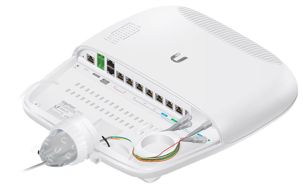 EP-R8-Ubnt Ubiquiti EP-R8 EdgePoint Router, 8-port Outdor POE Switch EP-R8-Ubnt Ubiquiti EP-R8 EdgePoint Router, 8-port Outdor POE Switch