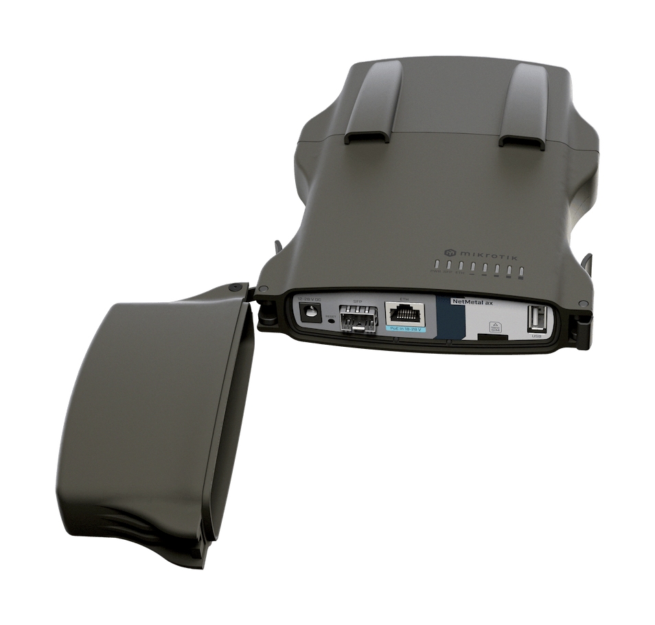 Mikrotik L23UGSR-5HaxD2HaxD-NM Mikrotik NetMetal ax | Wi-Fi 6 Dış Ortam AP, 2.5G SFP, IP66 Koruma | PTP/PTMP WISP ürün görseli 3 - wifidepo