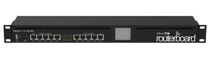 RB2011UiAS-RM-Mikrotik RouterBoard RB2011UiAS-RM 1U Firewall Router Loglama