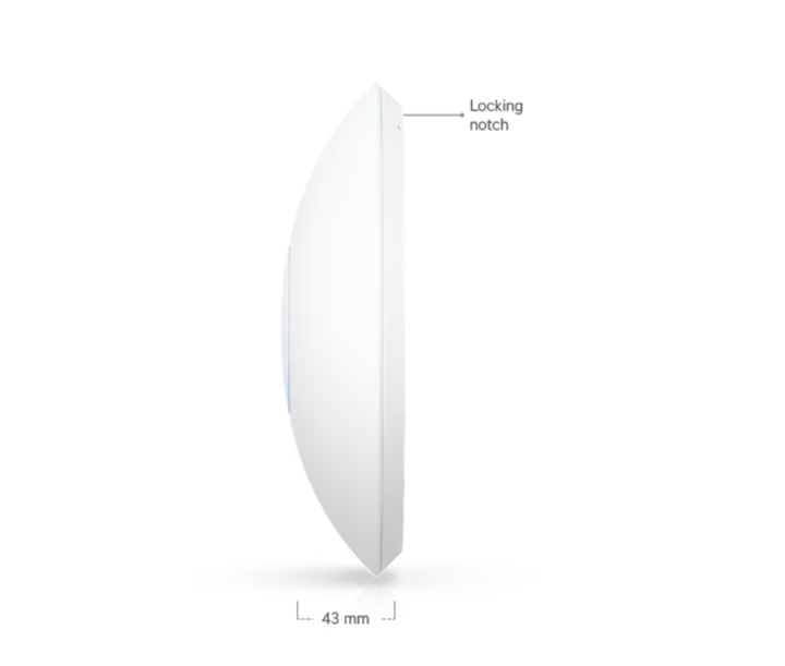 UBNT U7-LR UBNT UniFi  U7-LR U7 Long-Range WiFi 7 AP | 2.5GbE Ethernet Portu | 300+ Cihaz Desteği ürün görseli 3 - wifidepo