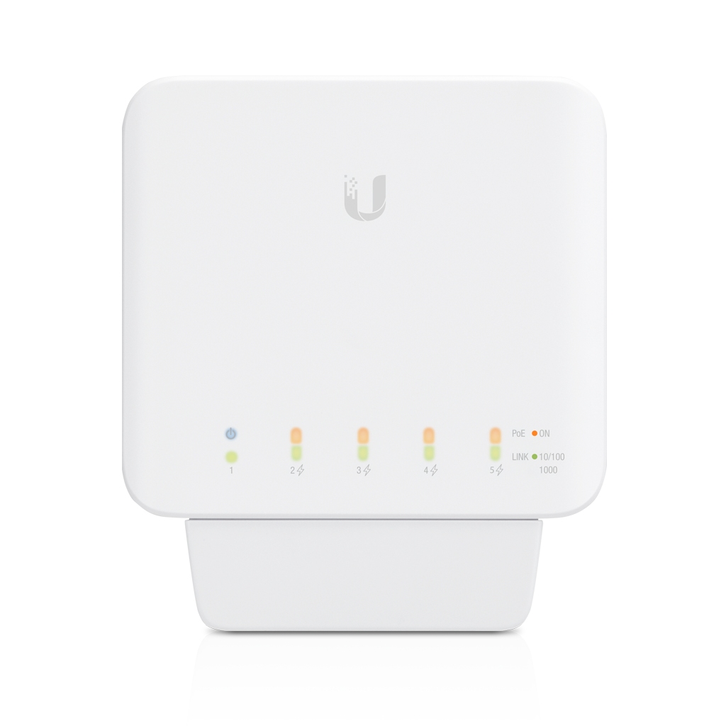 -UBNT UniFi USW-Flex 5 Port İç/Dış Mekan PoE Yönetilebilir Switch