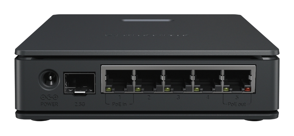 E62iUGS-2axD5axT-MikroTik hAP ax S (E62iUGS-2axD5axT) – WiFi 6 Router | 5 Port Gigabit, 2.5G SFP, Firewall & VPN