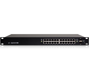 -UBNT ES-24-500W - UBNT EdgeSwitch 24 Port 500W PoE+ Switch