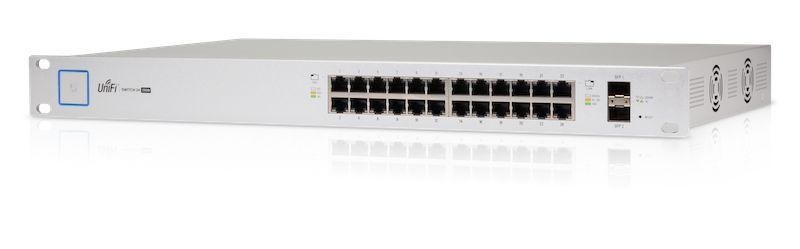 -Unifi Ubnt US-24-250W UniFi Switch 24 Port 250W POE+ Management Switch