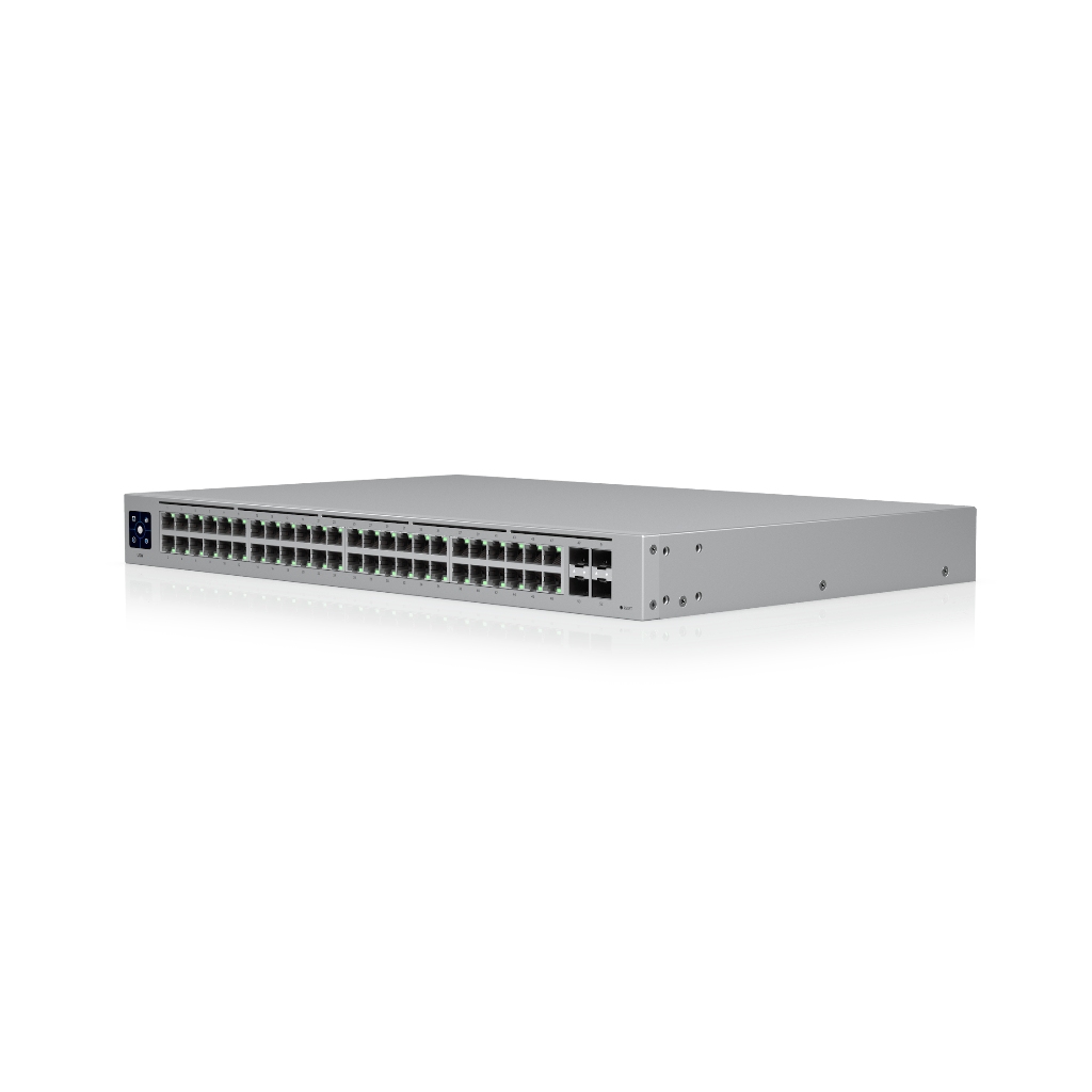 USW-48-UBNT UniFi Standard 48 (USW-48) | 48 Port Gigabit, 4 SFP, Fansız Layer 2 Switch