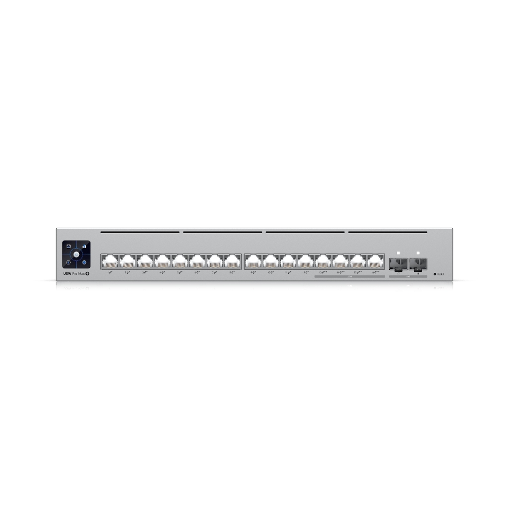 USW-Pro-Max-16-PoE-UBNT UniFi Pro Max 16 PoE (USW-Pro-Max-16-PoE) | 2.5GbE PoE++ Layer 3 UniFi Switch