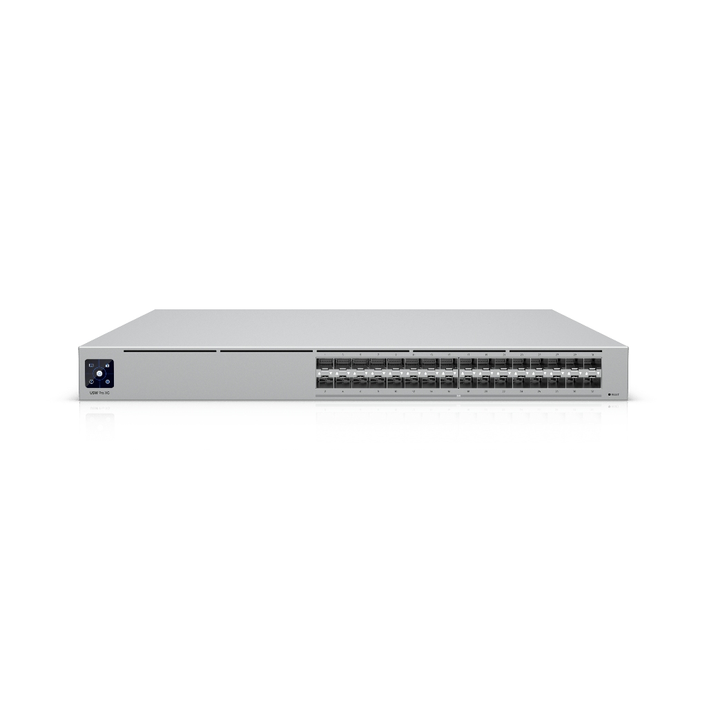 USW-Pro-XG-Aggregation-UBNT UniFi Pro XG Aggregation (USW-Pro-XG-Aggregation) | 32 Port 25G SFP28 Layer 3 Aggregation Switch USW-Pro-XG-Aggregation-UBNT UniFi Pro XG Aggregation (USW-Pro-XG-Aggregation) | 32 Port 25G SFP28 Layer 3 Aggregation Switch