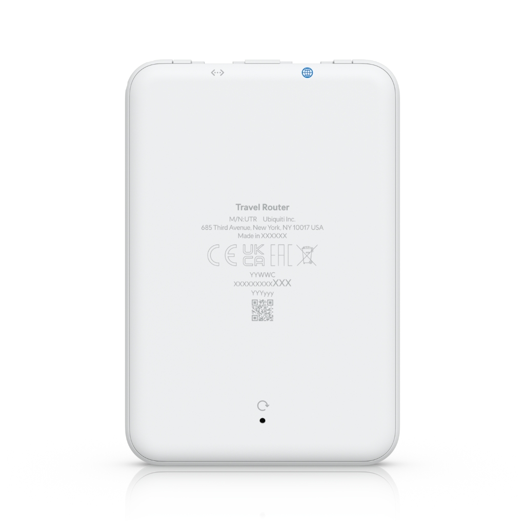 UBNT UTR UBNT UniFi Travel Router (UTR) - Ultra İnce Seyahat Router | WireGuard & OpenVPN VPN, 2x Gigabit Ethernet, WiFi 5, USB-C ürün görseli 2 - wifidepo