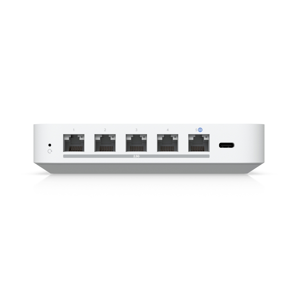 UBNT UXG-Max UBNT UniFi Gateway Max (UXG-Max) | Fiyatı ve Özellikleri 2.5 GbE Multi-WAN, 2.3 Gbps IDS/IPS Gateway ürün görseli 4 - wifidepo